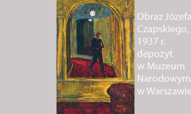 Autoportret w lustrze; Czapski, Józef (1896-1993); Polska; ok. 1937