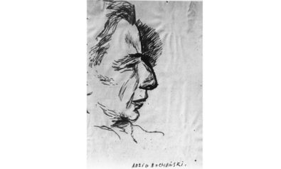 Adolf Bocheński, 1944 rys. Józef Czapski