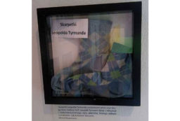 Skarpetki Tyrmanda, zdjęcie kolorowe z wystawy w Sopocie