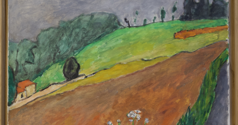 obraz Józefa Czapskiego,un tableau de Józef Czapski, peintre polonais , Elżbieta Skoczek